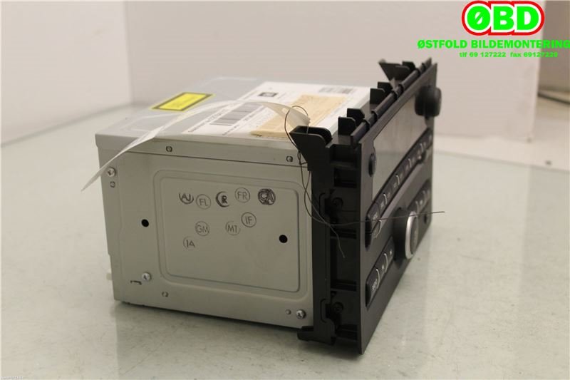 Bilstereo til Saab 9-3 2008-2011 (Type II, Fase 2)  (SAAB|12784117|)