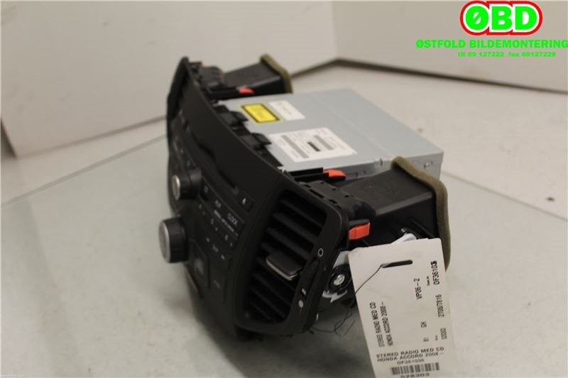 Bilstereo til Honda Accord 2008-2015 (Type VIII)  (HONDA|39100TL4G00ZA||39100TL4G00)