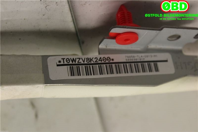 Airbag gardin venstre til Honda Accord 2008-2015 (Type VIII) (HONDA|78875TL4G81|)
