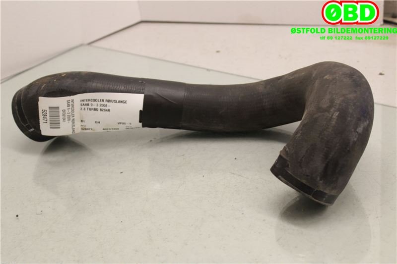 Turbo rør til Saab 9-3, 2008-2011 (Type II, Fase 2)  (SAAB|)