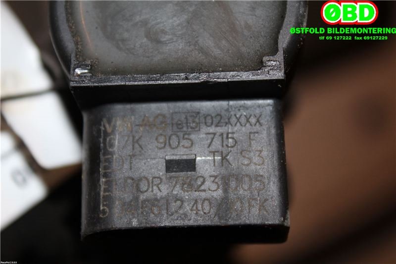 Coil elektronisk til Audi A6 2005-2008 (Type III, Fase 1) (C6) (C6) (AUDI|07K 905 715 F|07K 905 715 G|07K905715F)