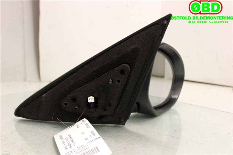 Speil høyre til Mazda 3 2009-2013 (Type II)  (MAZDA|BBR36912ZH|)