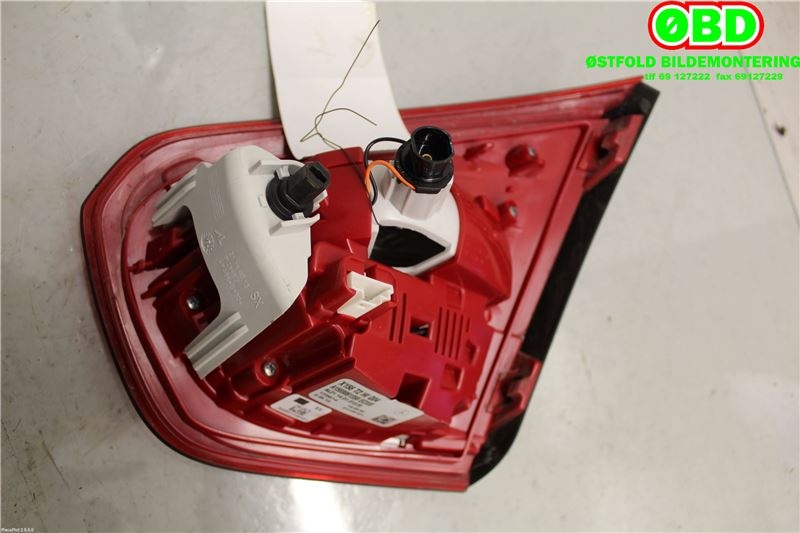 Baklykt venstre indre til Mercedes GLA 2014-2020 (X156) (X156) (MERCEDES|A 156 906 13 58|)
