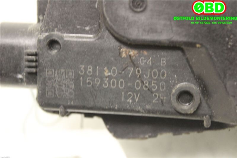 Viskermotor frontrute til Suzuki SX4 2006-2009 (Type I, Fase 1)  (SUZUKI||38110-79J00)