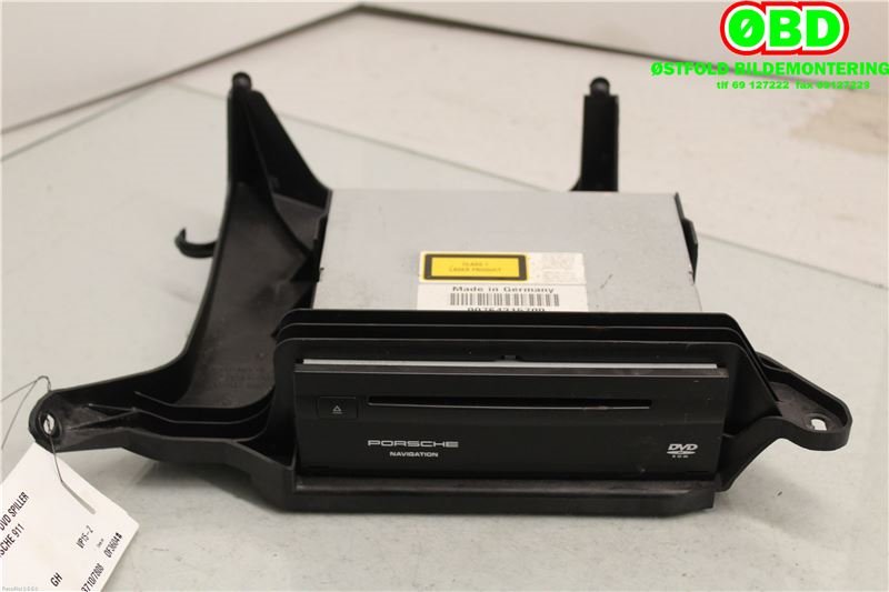 Bilstereo navigasjon spiller til Porsche 911, 2005-2012 (997) (997) (PORSCHE|997 642 157 00)