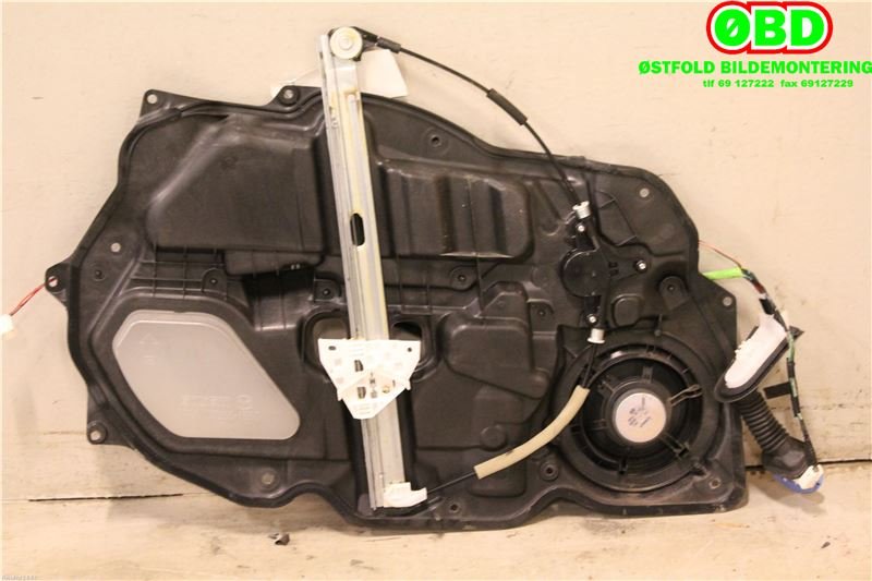 Ruteheis høyre foran til Mazda 2 2011-2014 (Type II, Fase 2)  (MAZDA|D65158590B|)