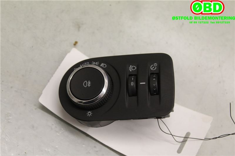 Bryter lys til Opel Adam, 2013-2016  (OPEL|13294816)