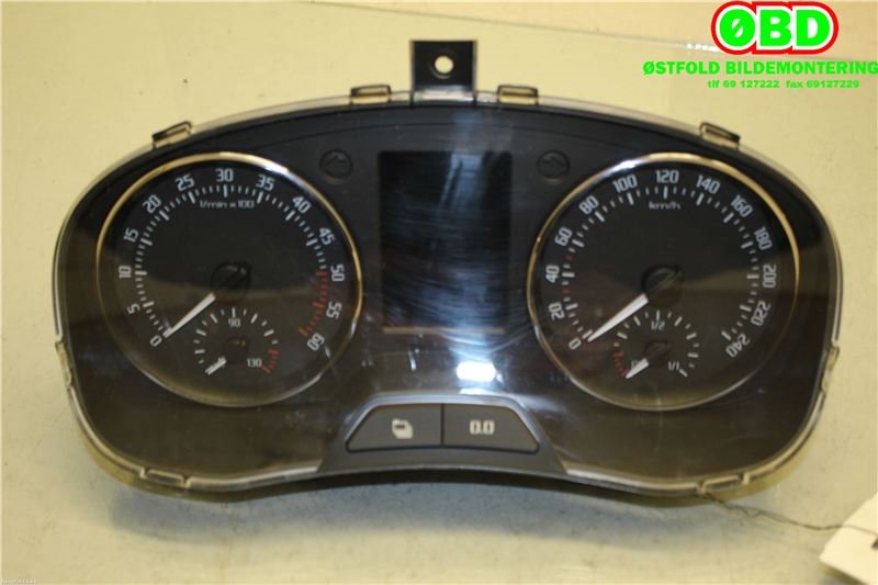 Instrumentpanel til Škoda Fabia, 2010-2014 (Type II, Fase 2)  (SKODA|5J0 920 841 D)