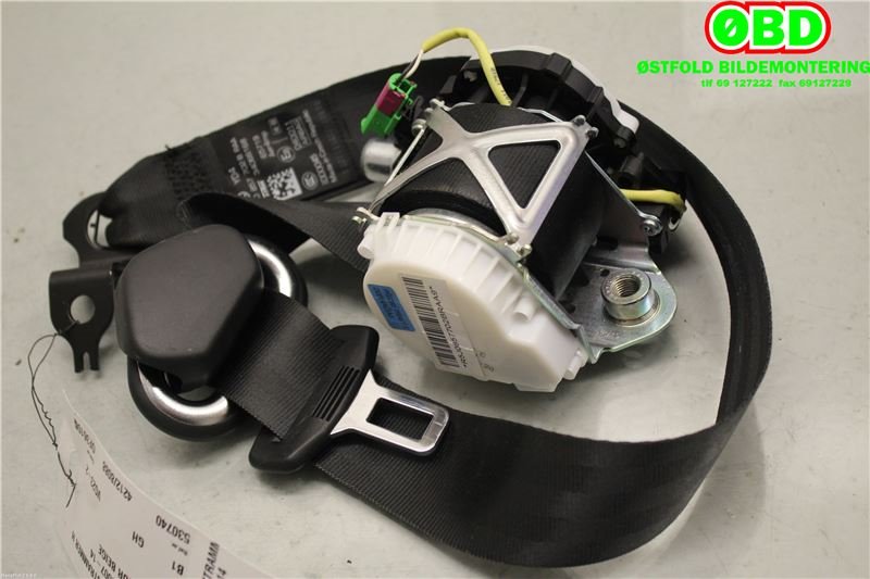 Airbag beltestrammer til Škoda Fabia, 2010-2014 (Type II, Fase 2)  (SKODA|5J0 857 702 B)