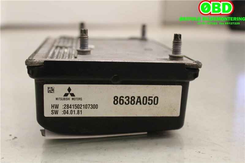 Styreenhet diverse til Mitsubishi Outlander 2012-2015 (Type III, Fase 1)  (MITSUBISHI|8638A050|)