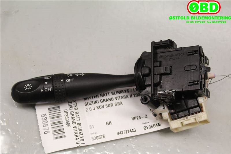Bryter blink til Suzuki Grand Vitara, 2005-2015 (Type III)  (SUZUKI|)