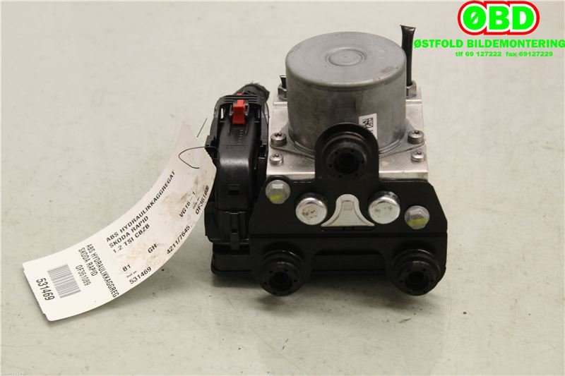 ABS sentral til Škoda Rapid 2012-2019  (SKODA|6R0 614 517 BK|)