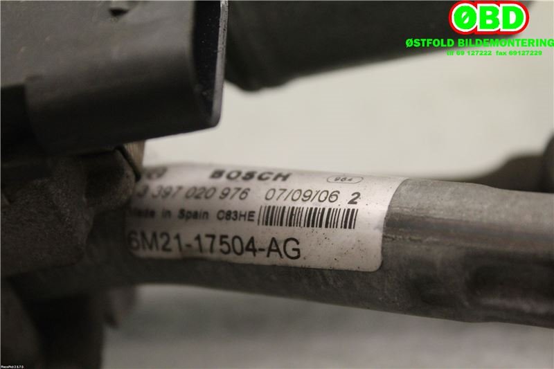 Viskermotor frontrute til Ford S-Max 2006-2010 (Type I, Fase 1) (FORD|1729621||6M2117508AC)
