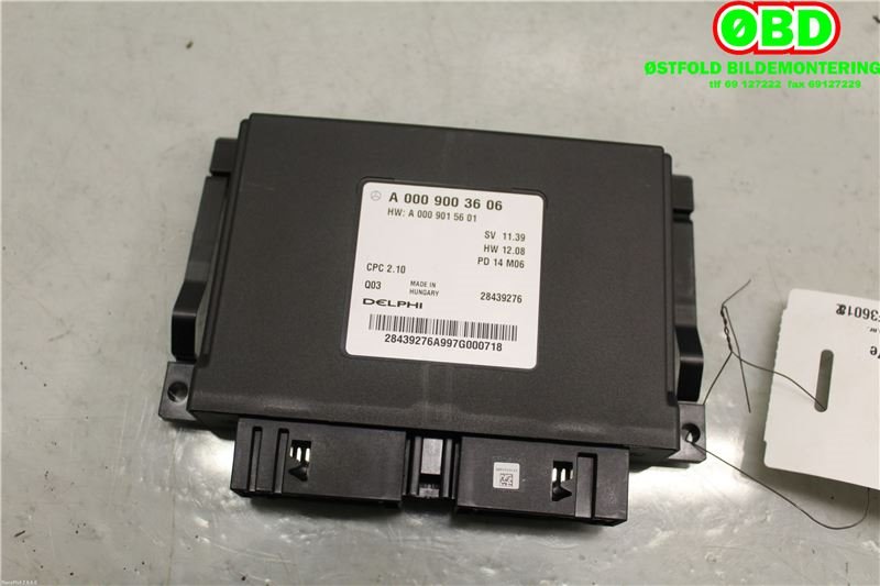 Styreenhet parkering til Mercedes GLA 2014-2020 (X156) (X156) (MERCEDES|A 000 900 36 06||0009003606)