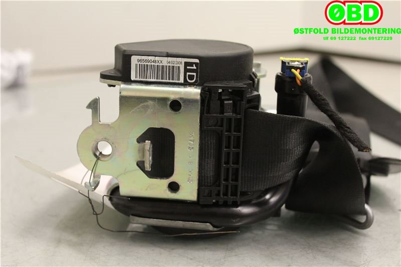 Airbag beltestrammer til Peugeot 308 2007-2011 (Type I, Fase 1)  (PEUGEOT|8975K5||96569048XX)