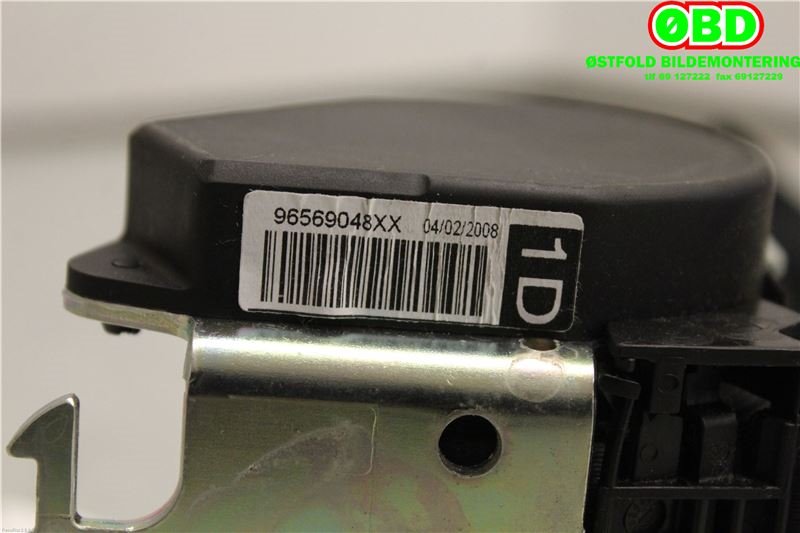 Airbag beltestrammer til Peugeot 308 2007-2011 (Type I, Fase 1)  (PEUGEOT|8975K5||96569048XX)