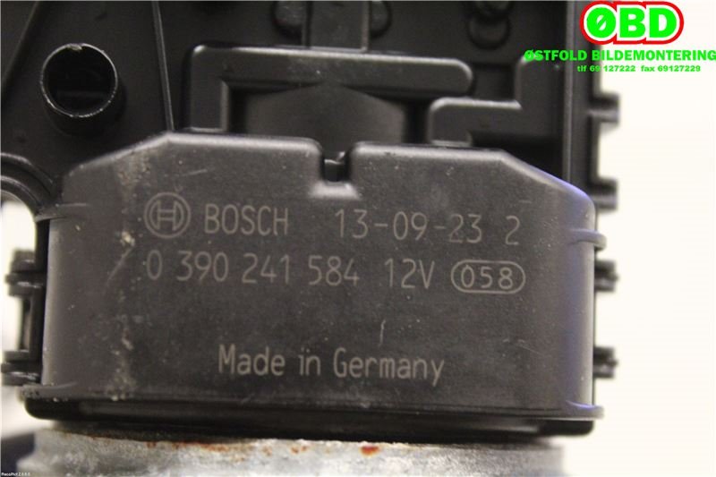Viskermotor frontrute til Peugeot 308 2013-2021 (Type II)  (PEUGEOT||0390241584)