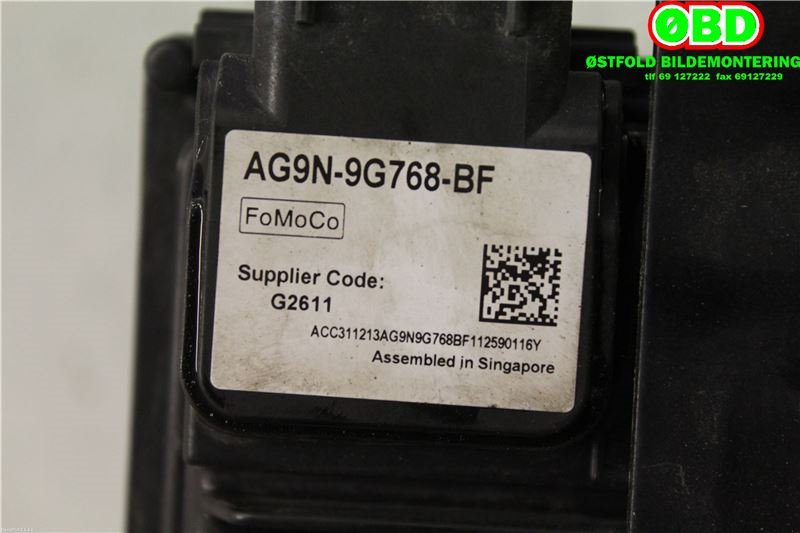Styreenhet diverse til Volvo XC70 2008-2013 (Type II, Fase 1)  (VOLVO||AG9N9G768BF)