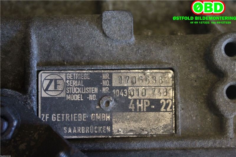 Girkasse automat til Land Rover Discovery 1999-2004 (Type II) (Discovery II, 95-04|)