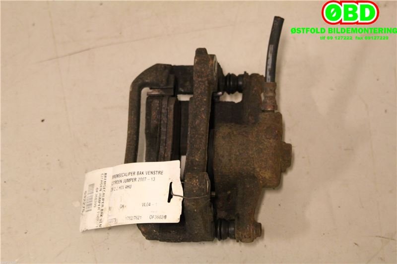 Bremsecaliper venstre bak til Citroën Jumper 2007-2013 (Type III, Fase 1)  (CITROEN|4401K4|1612437280|)