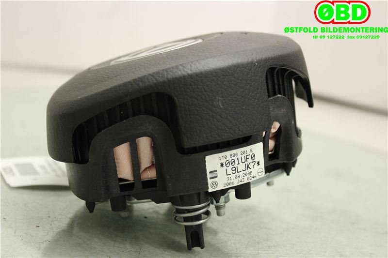 Airbag rattpute til VW Polo 2005-2009 (Type IV, Fase 2)  (VOLKSWAGEN|1T0 880 201 E||1T0880201E)