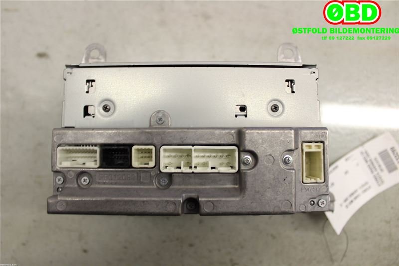 Bilstereo til Toyota Avensis 2009-2015 (Type III, Fase 1)  (TOYOTA|8612005150|)