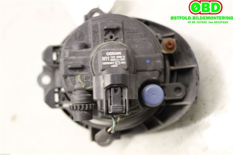Tåkelykt høyre foran til Toyota Avensis 2009-2015 (Type III, Fase 1)  (TOYOTA|812100D041|812100D042|)