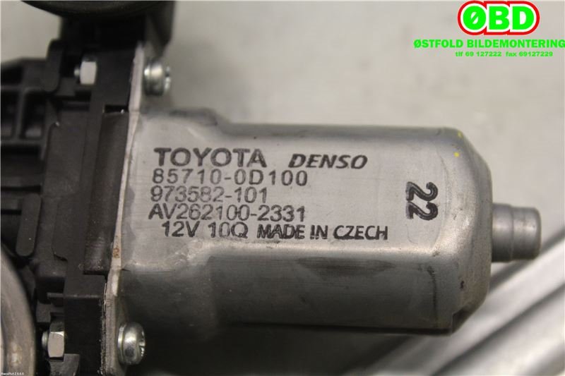 Ruteheis venstre bak til Toyota Auris 2013-2015 (Type II, Fase 1)  (TOYOTA|6984002240|)