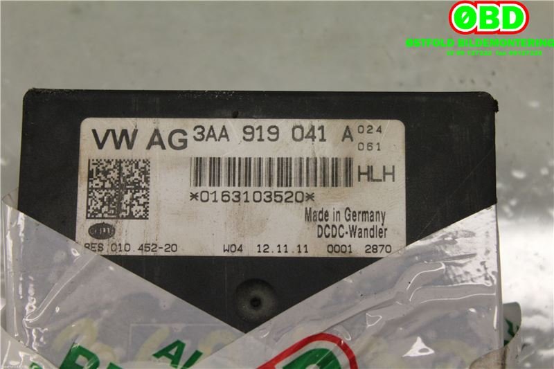 Styreenhet diverse til VW Polo 2009-2014 (Type V, Fase 1)  (VOLKSWAGEN|3AA 919 041 A||3AA919041A)