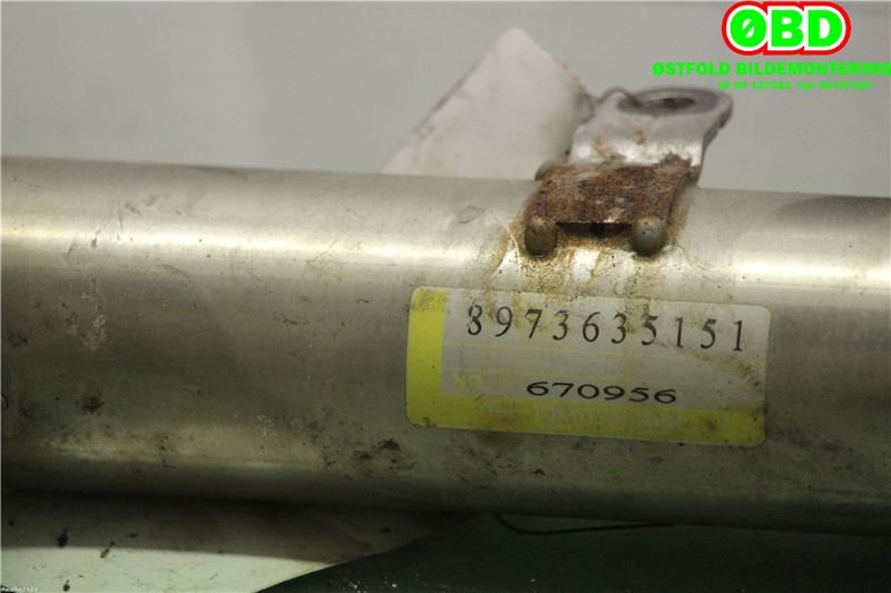 EGR-kjøler til Opel Meriva A 2003-2010  (OPEL|97355906|5851369|8973635151)