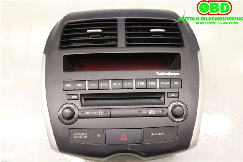 Bilstereo til Mitsubishi ASX, 2010-2019  (MITSUBISHI|8002A921XA)