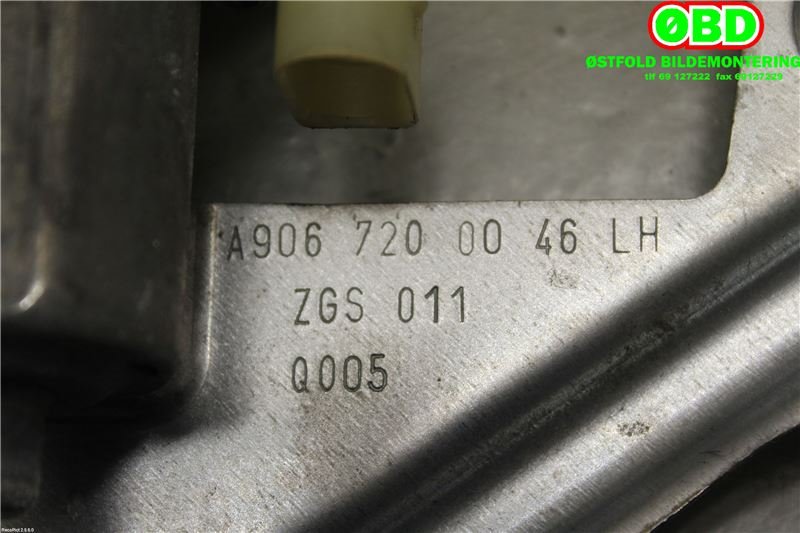 Ruteheis venstre foran til VW Crafter 2006-2011 (Type I, Fase 1)  (VOLKSWAGEN|2E0 837 401||A9067200046)