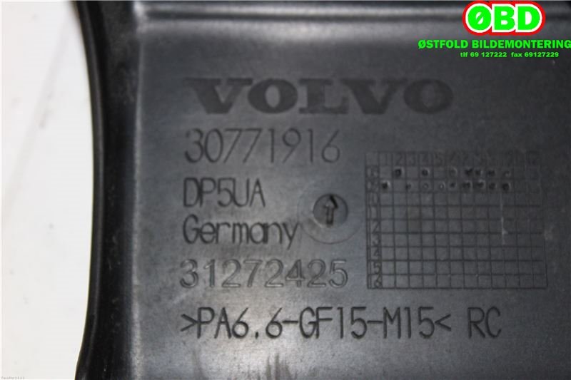 Motordeksel over motor til Volvo V70 2007-2013 (Type III, Fase 1)  (30771916|)