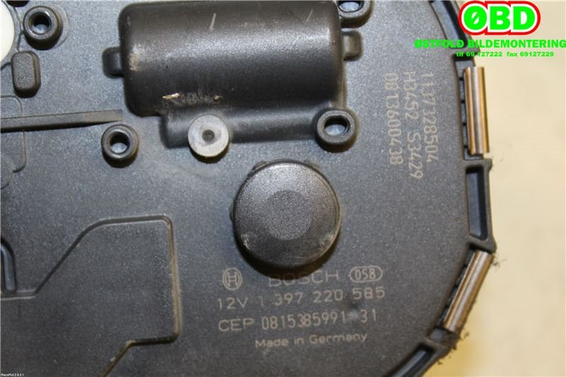 Viskermotor frontrute til Volvo C30 2006-2009 (Fase 1)  (VOLVO||1397220585)
