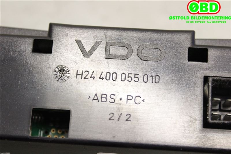 Varmeapparat betjening til Mercedes CLS 2004-2010 (C219) (C219) (MERCEDES|A 219 830 10 85|A 219 830 33 85|2198301085)