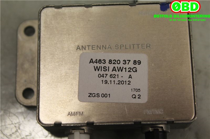Antenne forsterker til Mercedes GLA 2014-2020 (X156) (X156) (|4638203789)