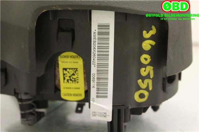 Airbag rattpute til Nissan Navara 2005-2010 (Fase 1) (D40) (D40) (NISSAN||AMEB206X260422)