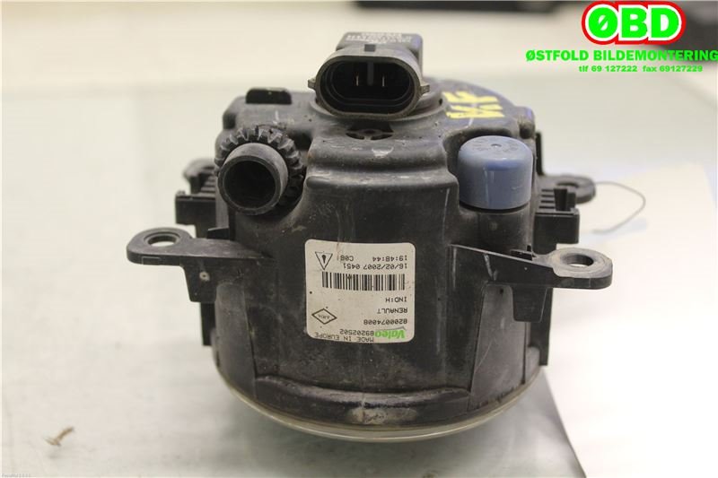 Tåkelykt venstre foran til Renault Scenic 2003-2009 (Type II)  (RENAULT|8200074008|)