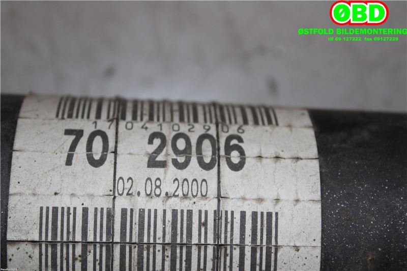 Mellomaksel til Mercedes SLK 1997-2004 (R170) (R170) (MERCEDES|A 170 410 29 06||1704102906)