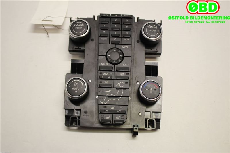Varmeapparat betjening til Volvo C30 2006-2009 (Fase 1) (VOLVO|31350133||30782535)