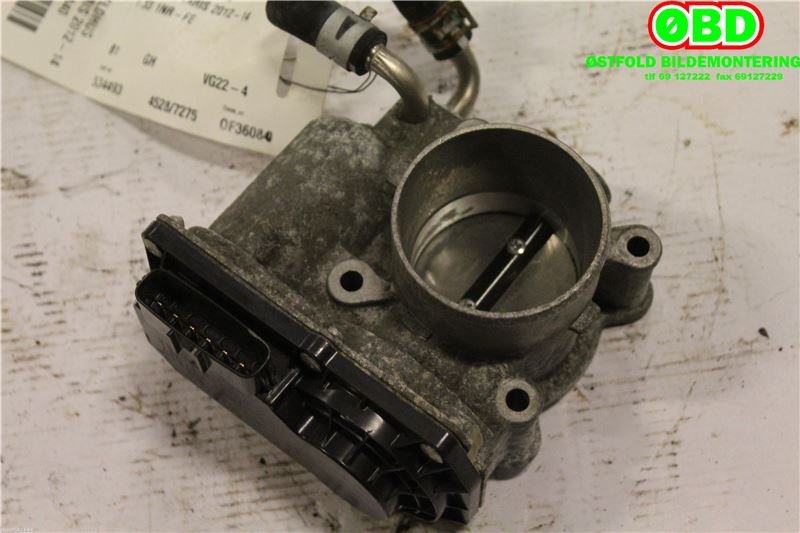 Spjeldhus til Toyota Yaris 2012-2014 (Type III, Fase 1) (TOYOTA|2203047010|)
