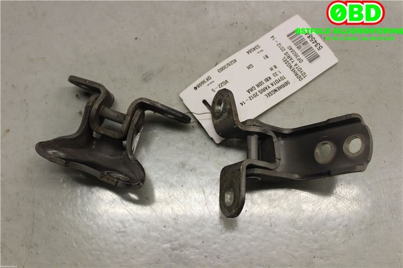 Hengsler til Toyota Yaris, 2012-2014 (Type III, Fase 1) (TOYOTA|)