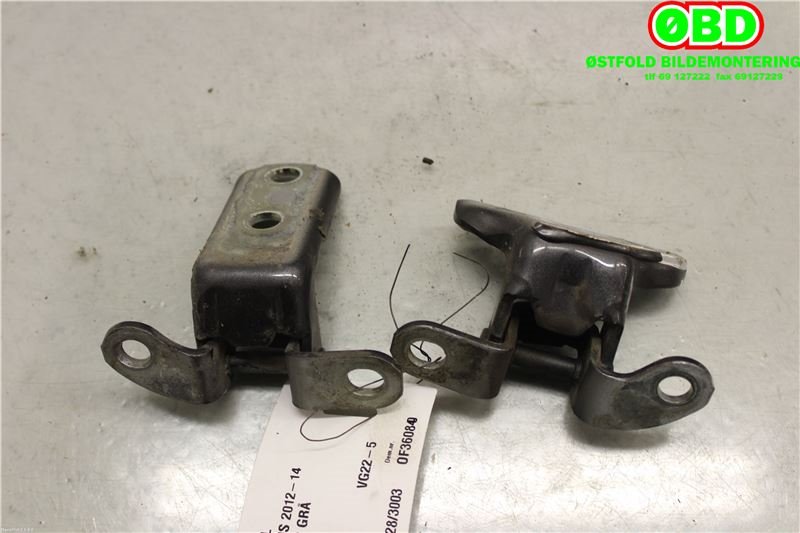 Hengsler til Toyota Yaris, 2012-2014 (Type III, Fase 1) (TOYOTA|)