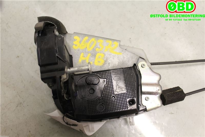 Låsekasse høyre bak til Toyota Prius 2009-2016 (Type III) (COMBI) (COMBI) (TOYOTA|6905047070|)