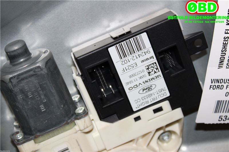 Ruteheis høyre foran til Ford Focus 2008-2010 (Type II, Fase 2)  (FORD|1738646|)