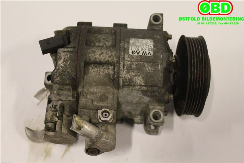 Aircondition kompressor til Audi A3 2003-2008 (Type II, Fase 1)  (AUDI|1K0 820 859 S||1K0820803L)