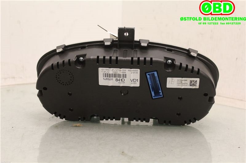 Instrumentpanel til Škoda Fabia 2010-2014 (Type II, Fase 2)  (SKODA|5J0 920 841 D||5J0920841D)