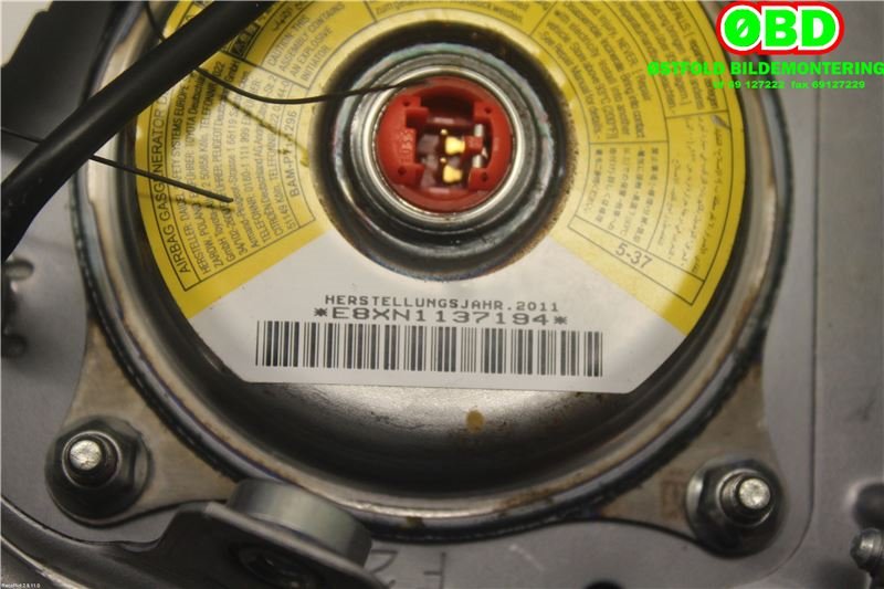 Airbag rattpute til Peugeot 107 2006-2014 (PEUGEOT|4112HT|)