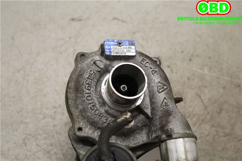 Turbo til Renault Kangoo 2008-2021 (Type II) (RENAULT|144113163R|)