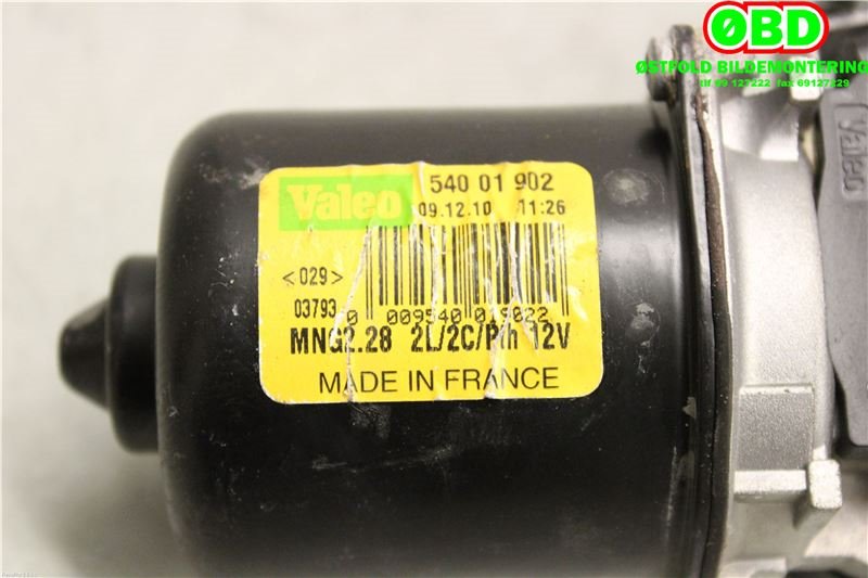 Viskermotor frontrute til Renault Kangoo 2008-2021 (Type II)  (RENAULT|7701066449|54526811|8200409692)